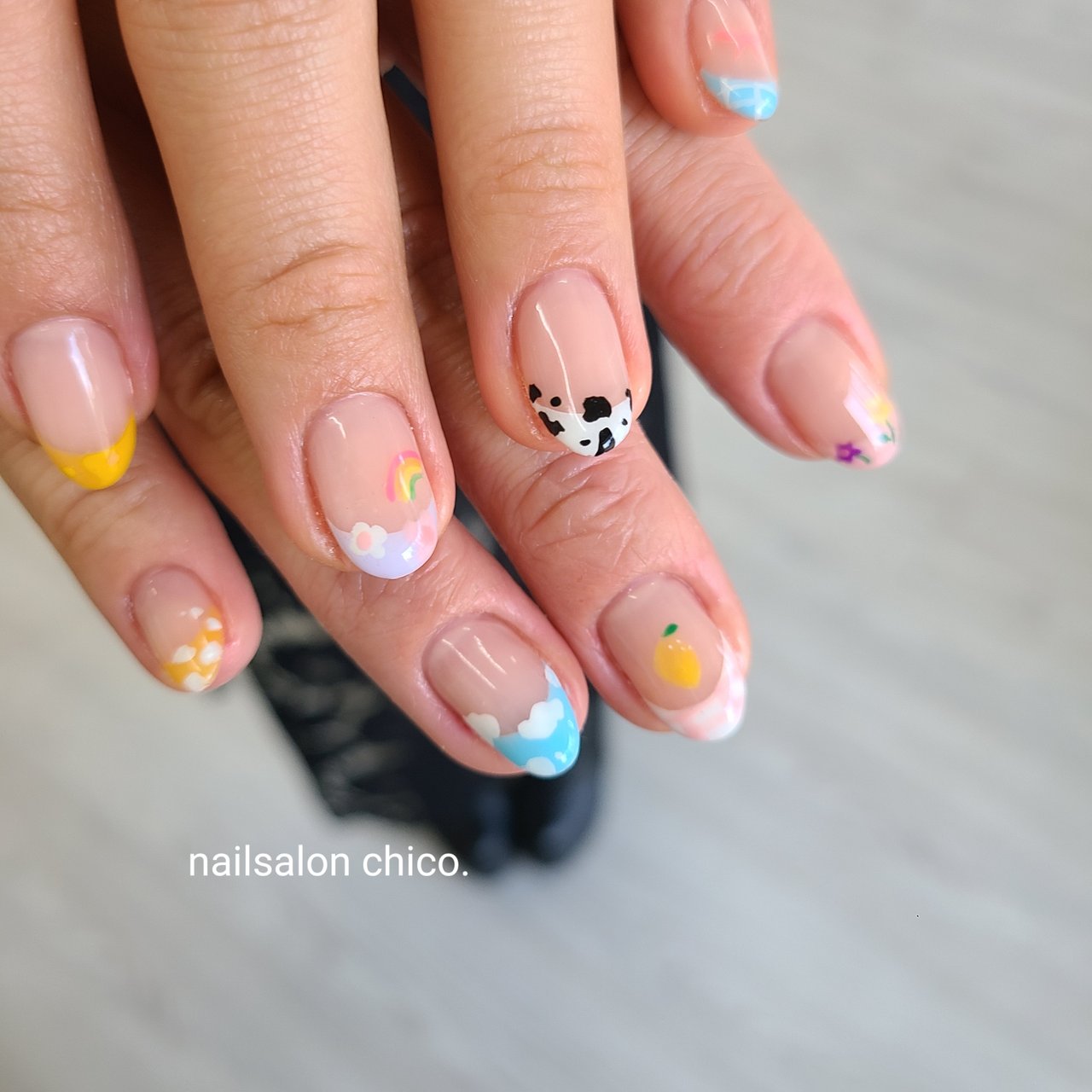 オールシーズン 旅行 デート 女子会 ハンド Nail Salon Chicoのネイルデザイン No ネイルブック