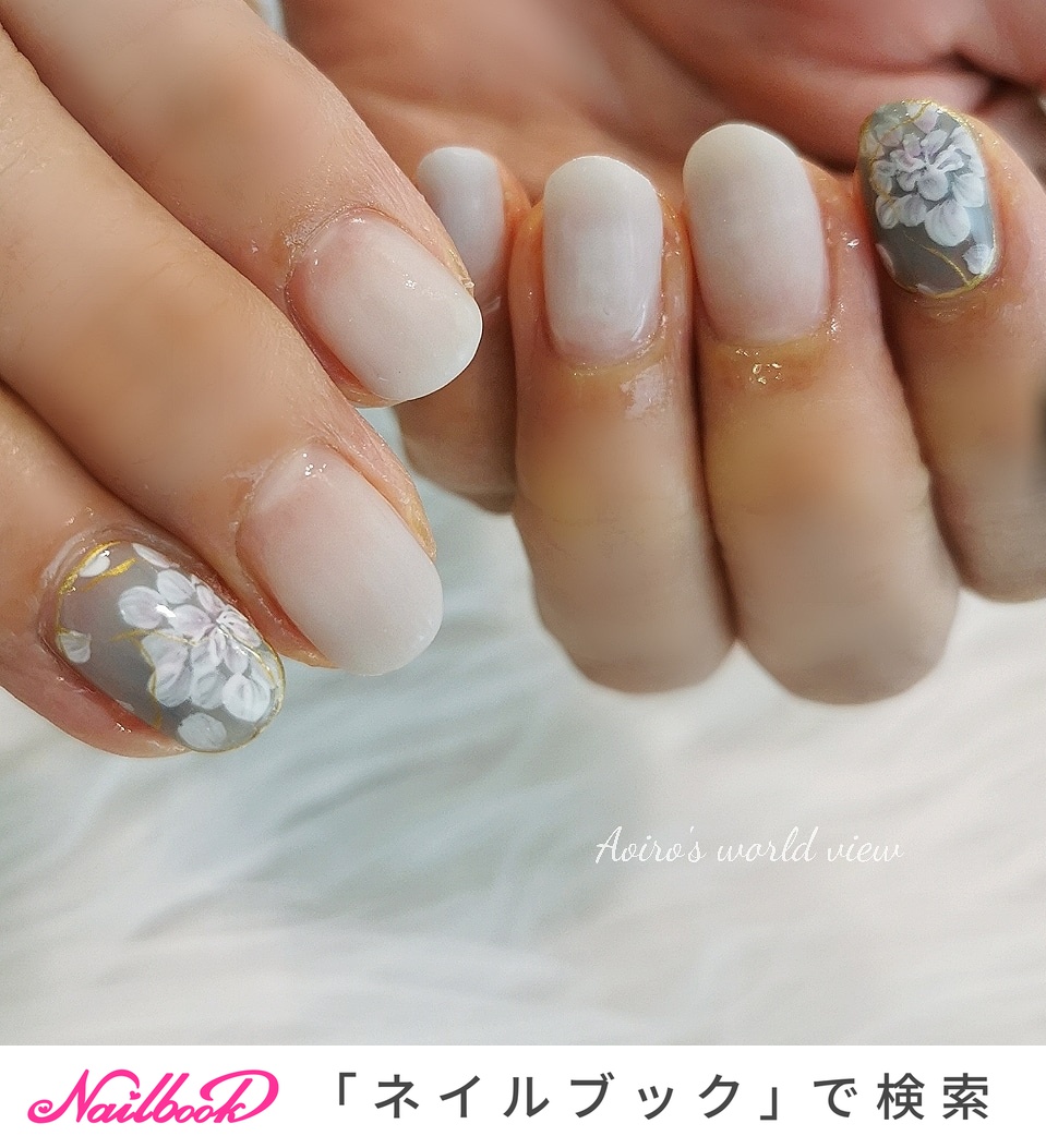 ひび割れネイルのネイルデザイン ネイルブック