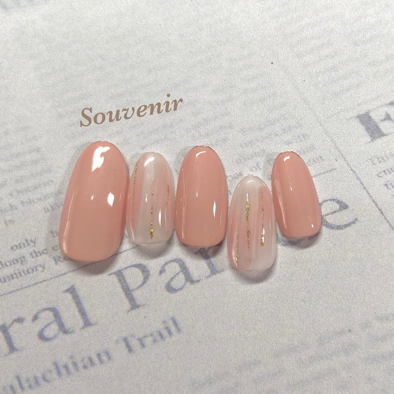 春 梅雨 オフィス デート ハンド 春日井市ネイルサロンsouvenir スヴニール のネイルデザイン No ネイルブック