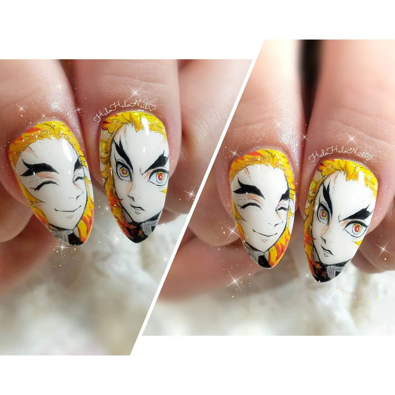 夏 オールシーズン 成人式 ライブ ハンド Halohalonailのネイルデザイン No ネイルブック