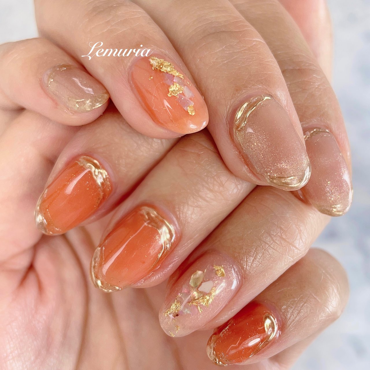 春 夏 海 リゾート ハンド Private Nail Salon Lemuriaのネイルデザイン No ネイルブック