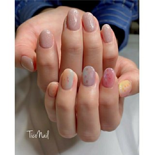 お爪復活 のネイルデザイン ネイルブック