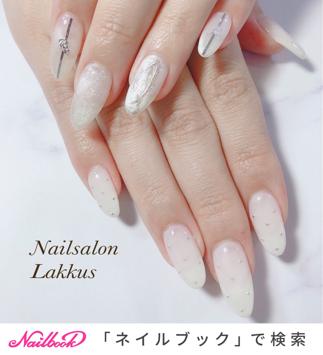 ネイルハンド Dazzling Silver – DASHING DIVA JAPAN
