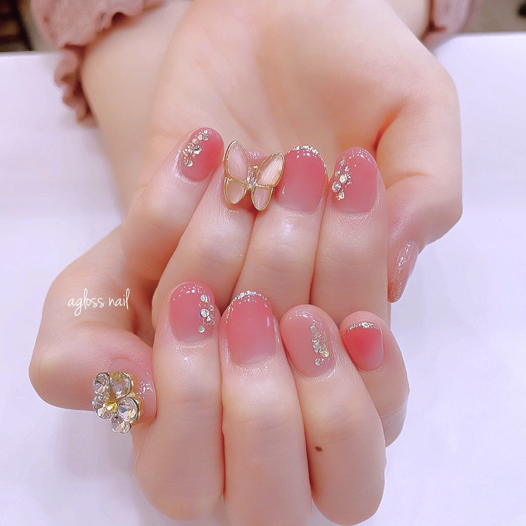 春 夏 秋 冬 ハンド Agloss Nailのネイルデザイン No ネイルブック