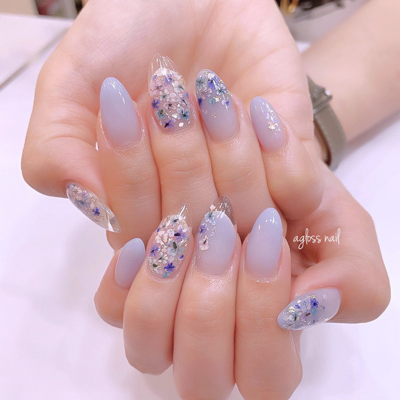 春 夏 秋 冬 ハンド Agloss Nailのネイルデザイン No ネイルブック