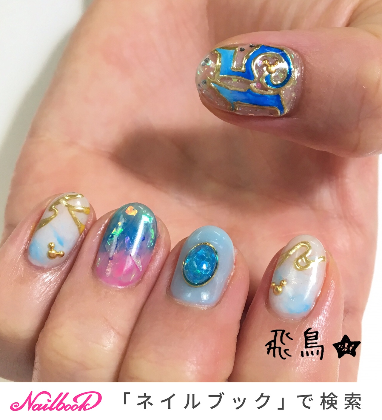 春 夏 オールシーズン ハンド グラデーション Asukanailのネイルデザイン No ネイルブック