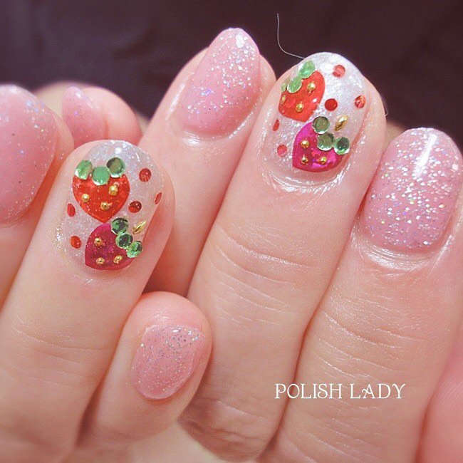 春 デート 女子会 ハンド ホログラム Polishlady ポリッシュレディのネイルデザイン No ネイルブック