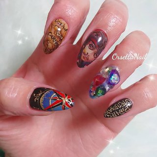 海賊ネイルのネイルデザイン ネイルブック