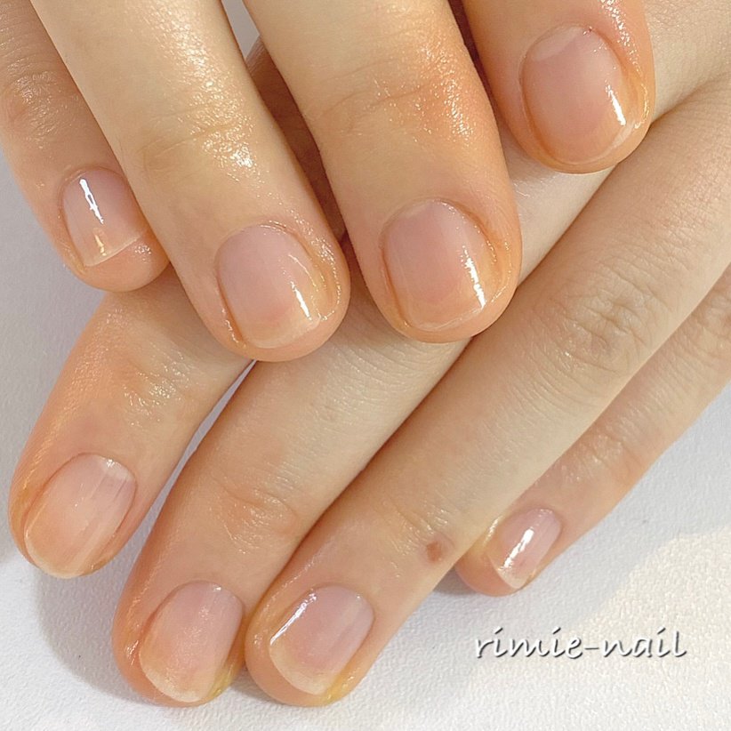 オールシーズン ハンド シンプル ショート お客様 Rimie Nailのネイルデザイン No 652 ネイルブック