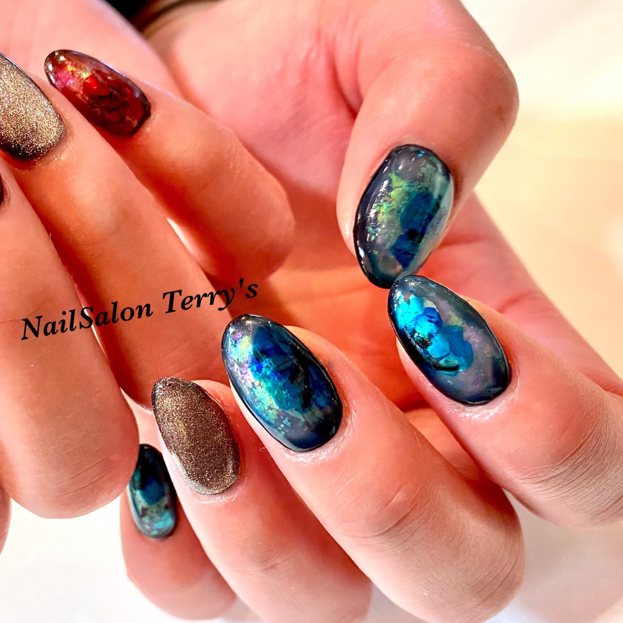 春 夏 七夕 海 ハンド Terry Sのネイルデザイン No 604 ネイルブック