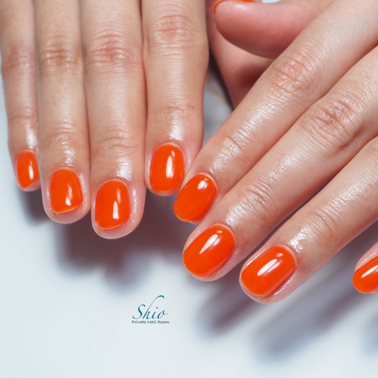 夏 オールシーズン ハンド ワンカラー ショート Akariのネイルデザイン No ネイルブック