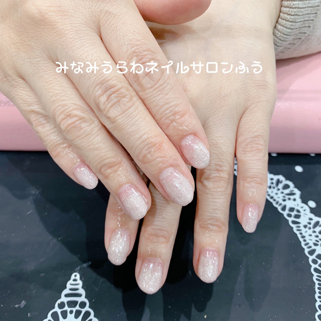 ハンド グラデーション ラメ Nailsalonfuuのネイルデザイン No ネイルブック