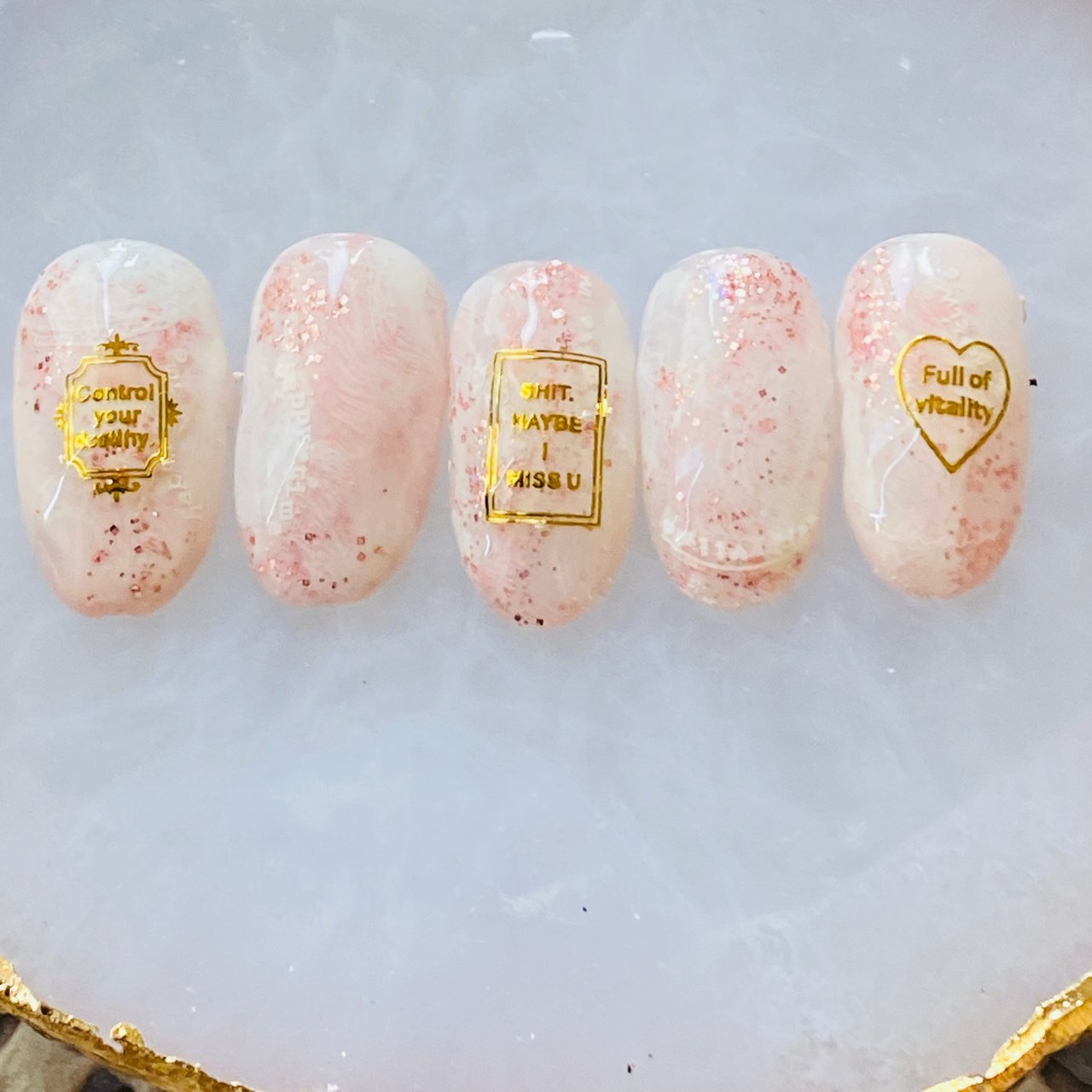 甲府看板のない自宅ネイルサロンnuance Ako のネイルデザイン No ネイルブック