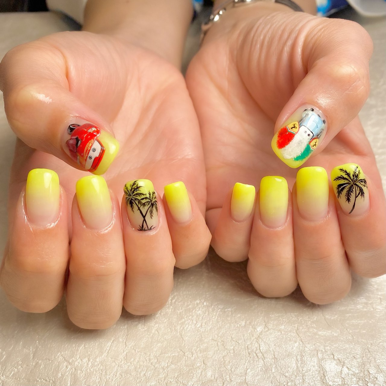 夏 オールシーズン ハンド キャラクター ミディアム ｍｉｍｉｔ ｎａｉｌのネイルデザイン No ネイルブック