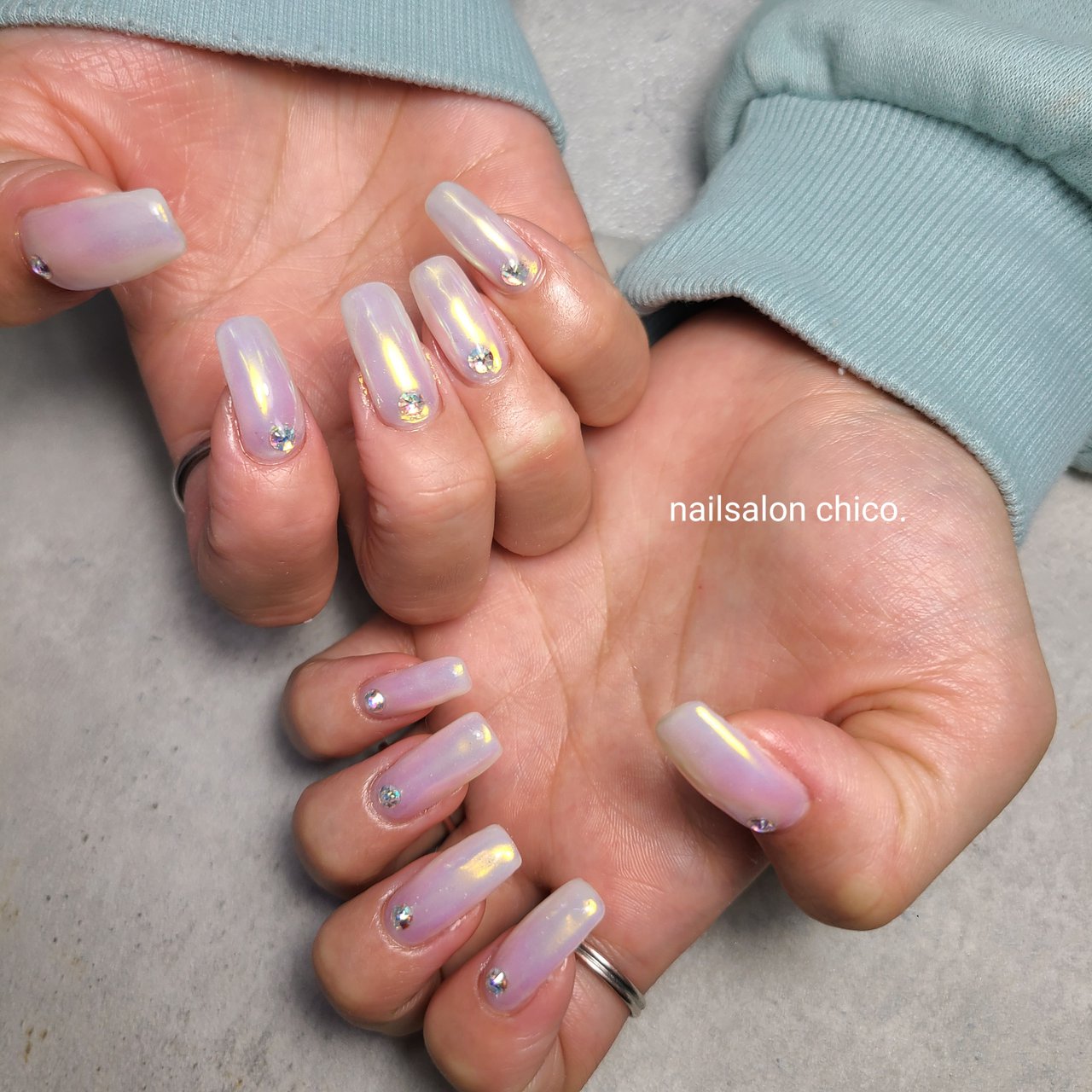 オールシーズン 旅行 デート 女子会 ハンド Nail Salon Chicoのネイルデザイン No ネイルブック