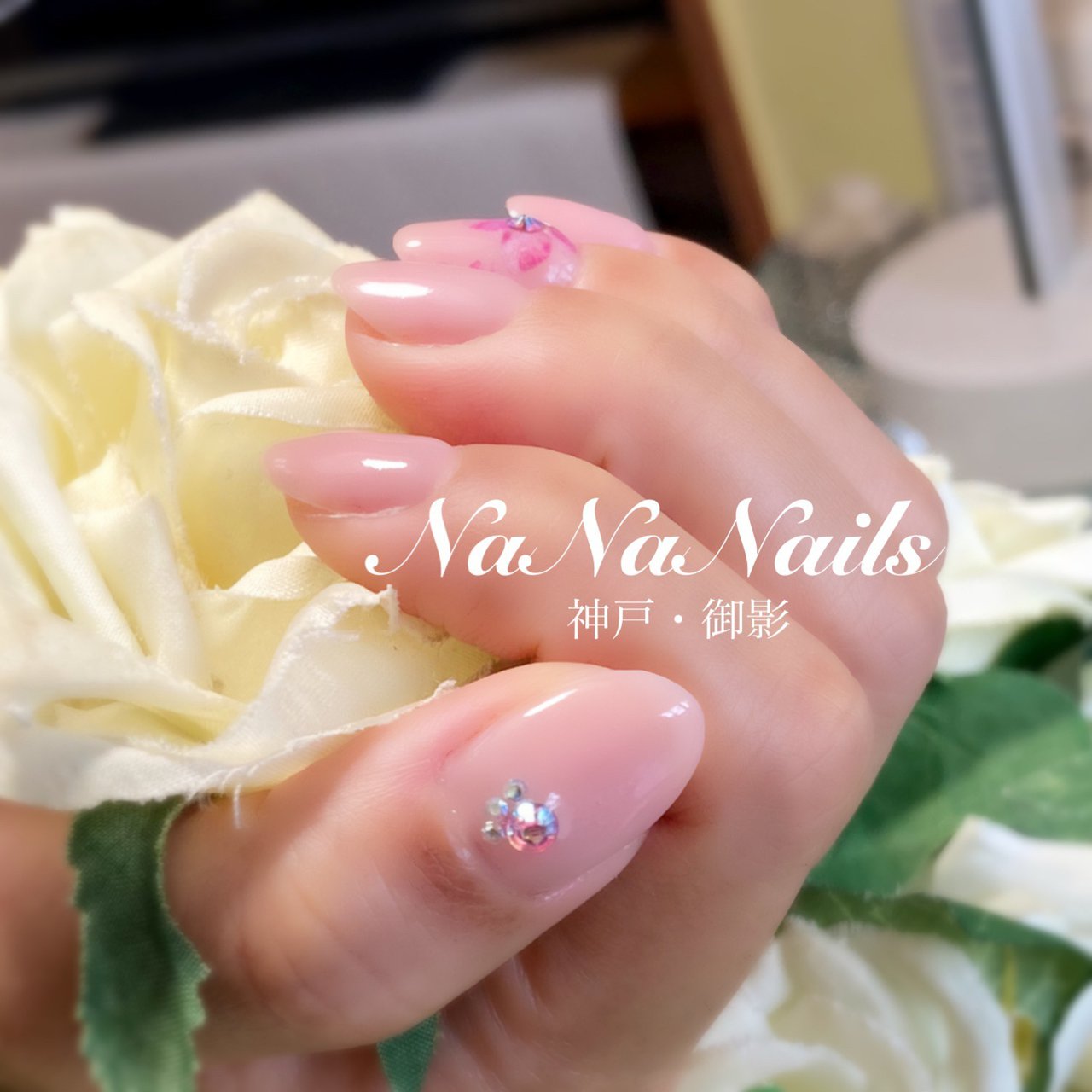 夏 オフィス ブライダル パーティー ハンド Nananailsのネイルデザイン No ネイルブック