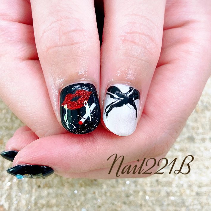 オールシーズン ライブ パーティー 女子会 ハンド Nail221bのネイルデザイン No ネイルブック