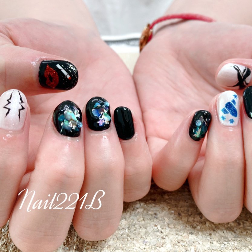 オールシーズン ライブ パーティー 女子会 ハンド Nail221bのネイルデザイン No ネイルブック