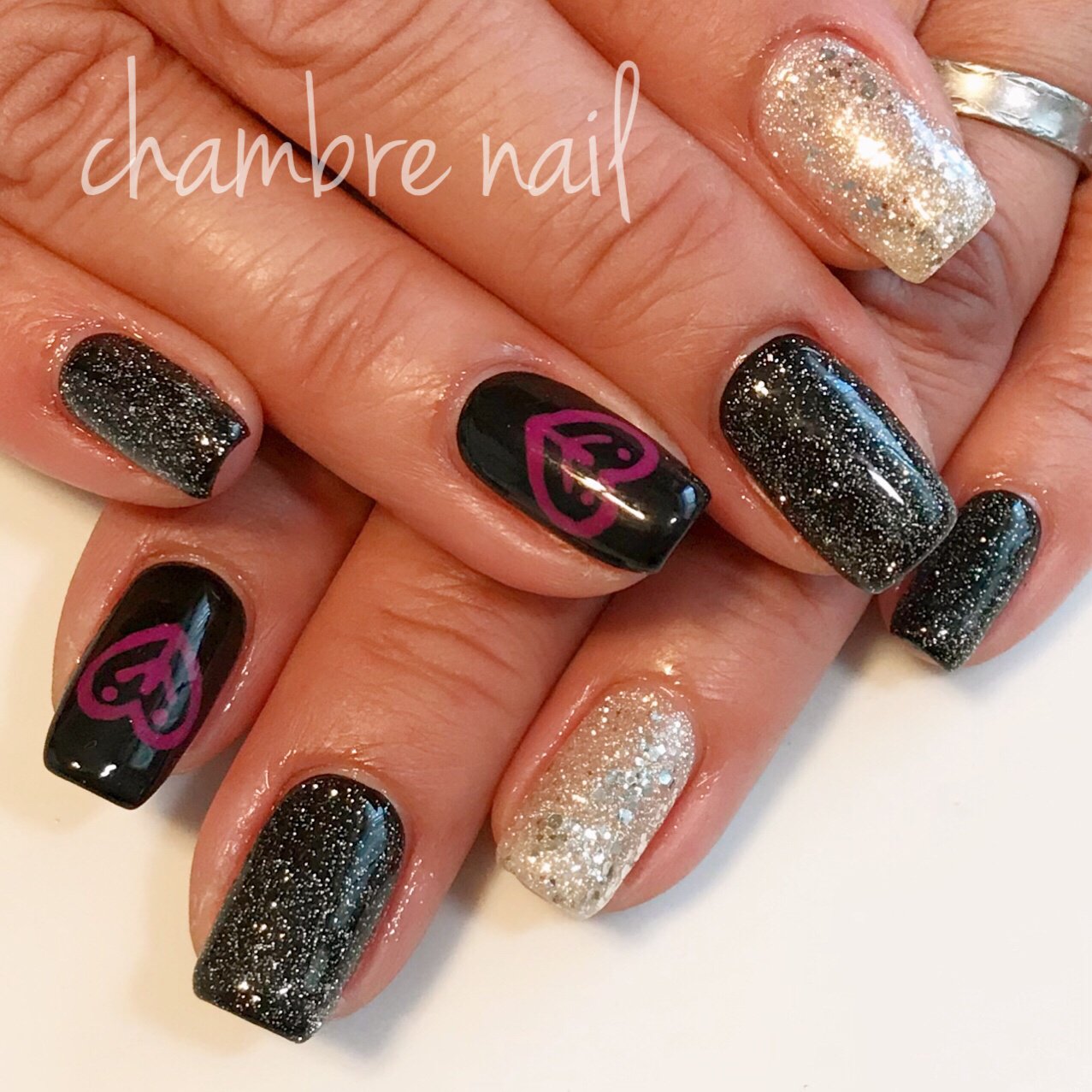 ライブ スポーツ パーティー 女子会 ハンド Chambre Nailのネイルデザイン No ネイルブック