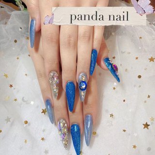 ブルースカルプのネイルデザイン ネイルブック