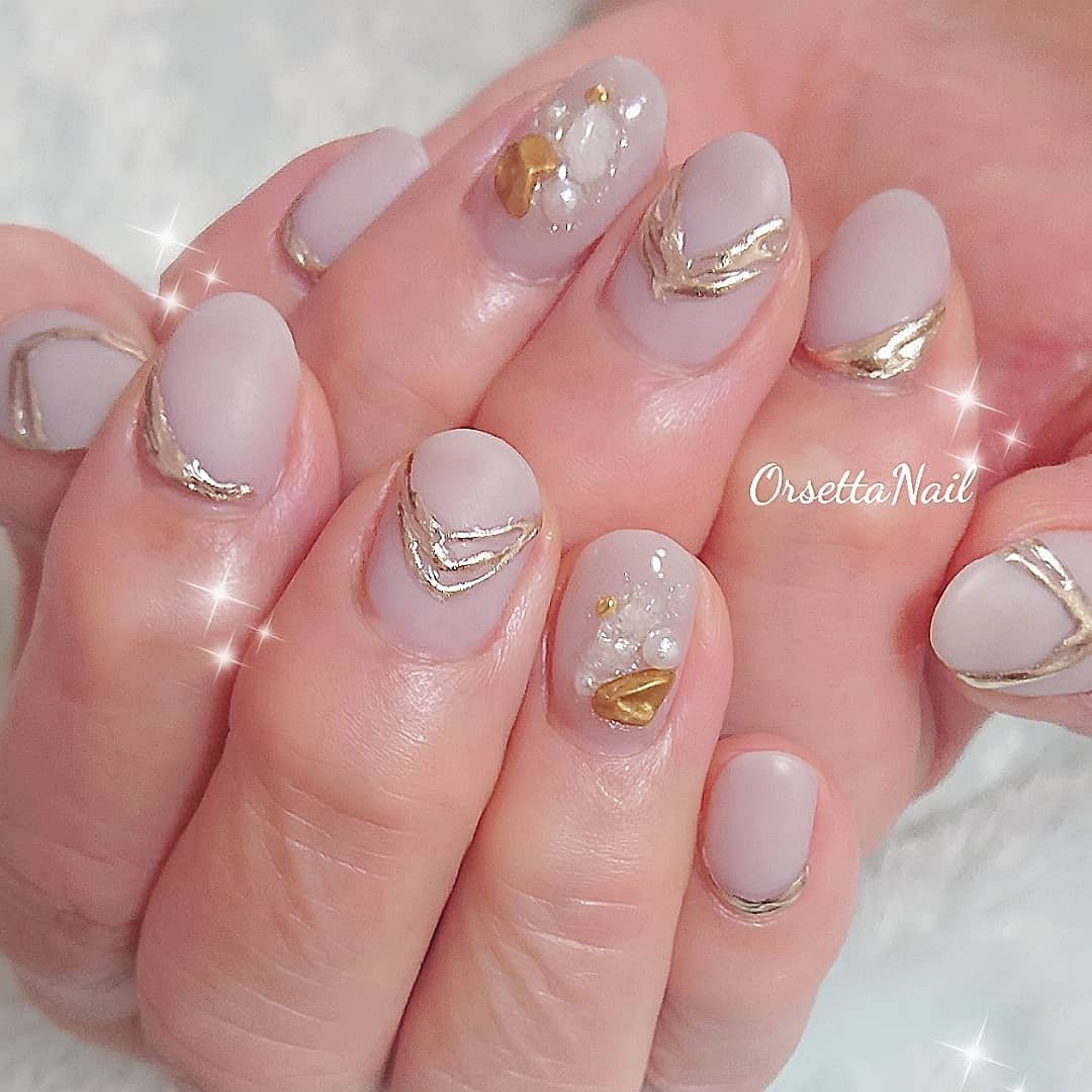 春 夏 オフィス 女子会 ハンド Aya Orsettaのネイルデザイン No ネイルブック