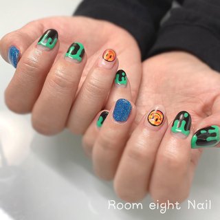 サイケデリックネイルのネイルデザイン ネイルブック