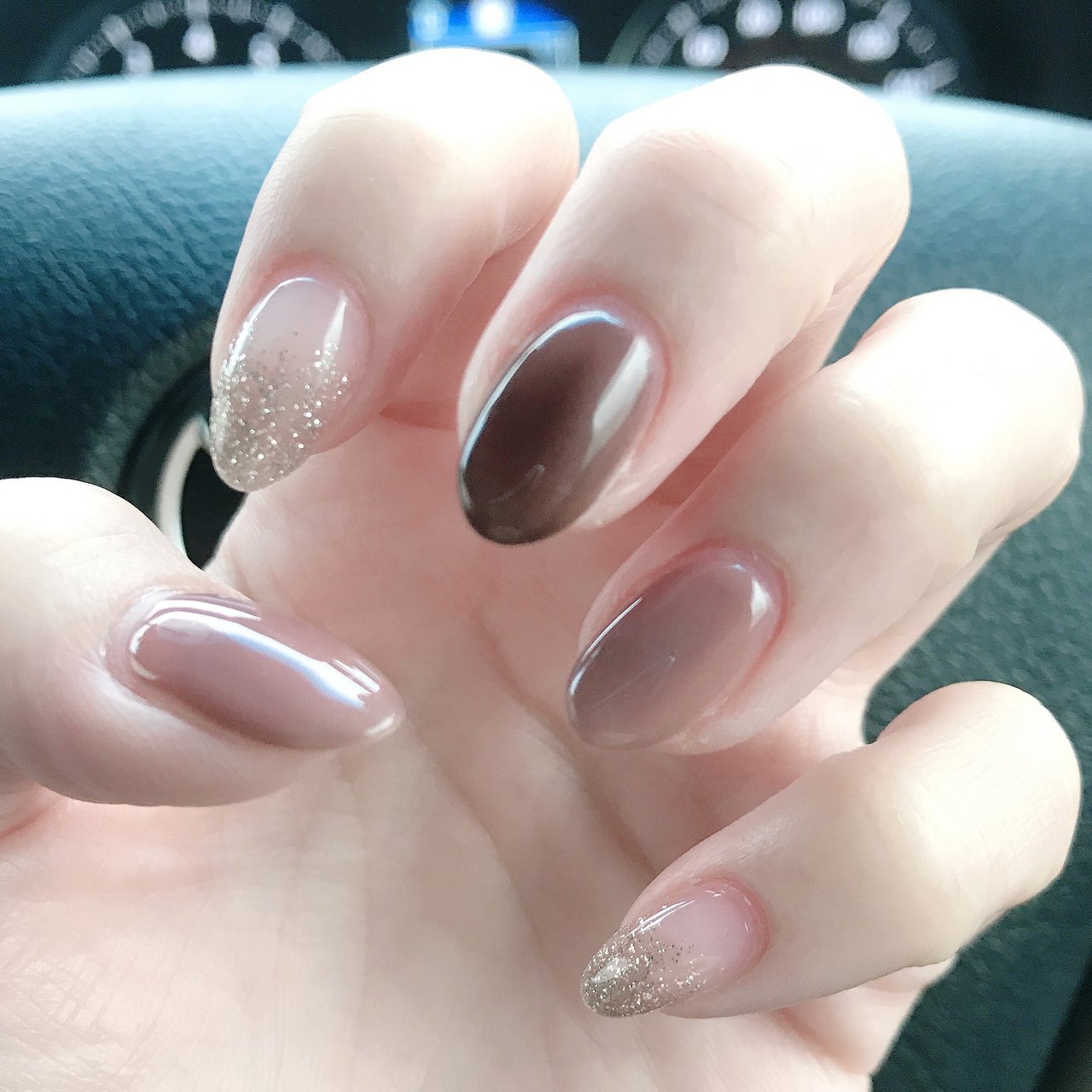 オールシーズン バレンタイン オフィス ハンド グラデーション みさきちのネイルデザイン No ネイルブック