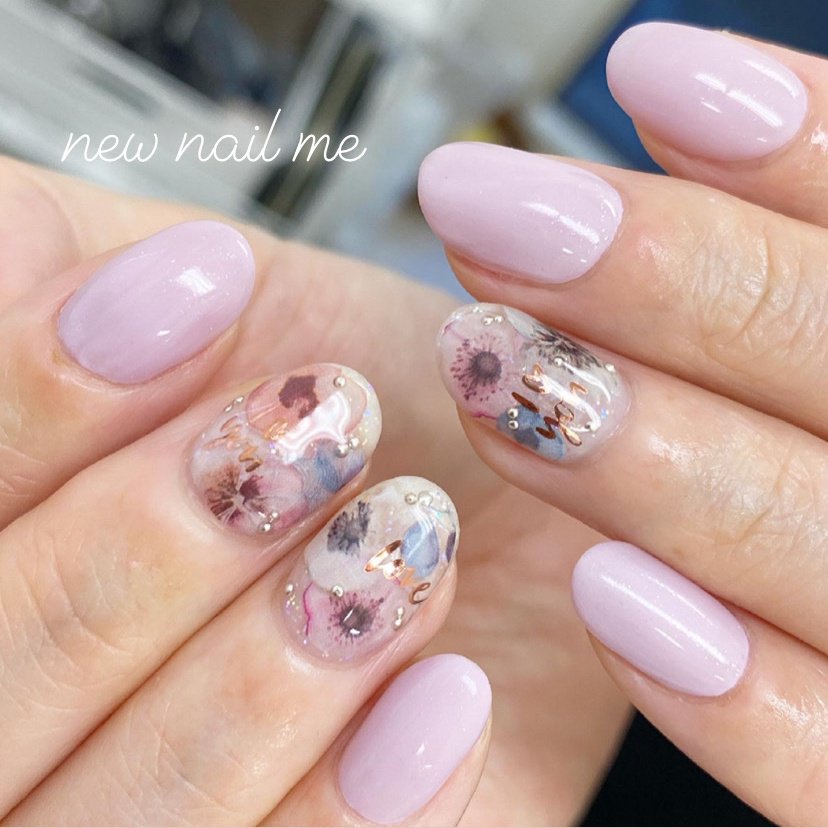 春 夏 オフィス 女子会 ハンド Momoko New Nail Meのネイルデザイン No ネイルブック