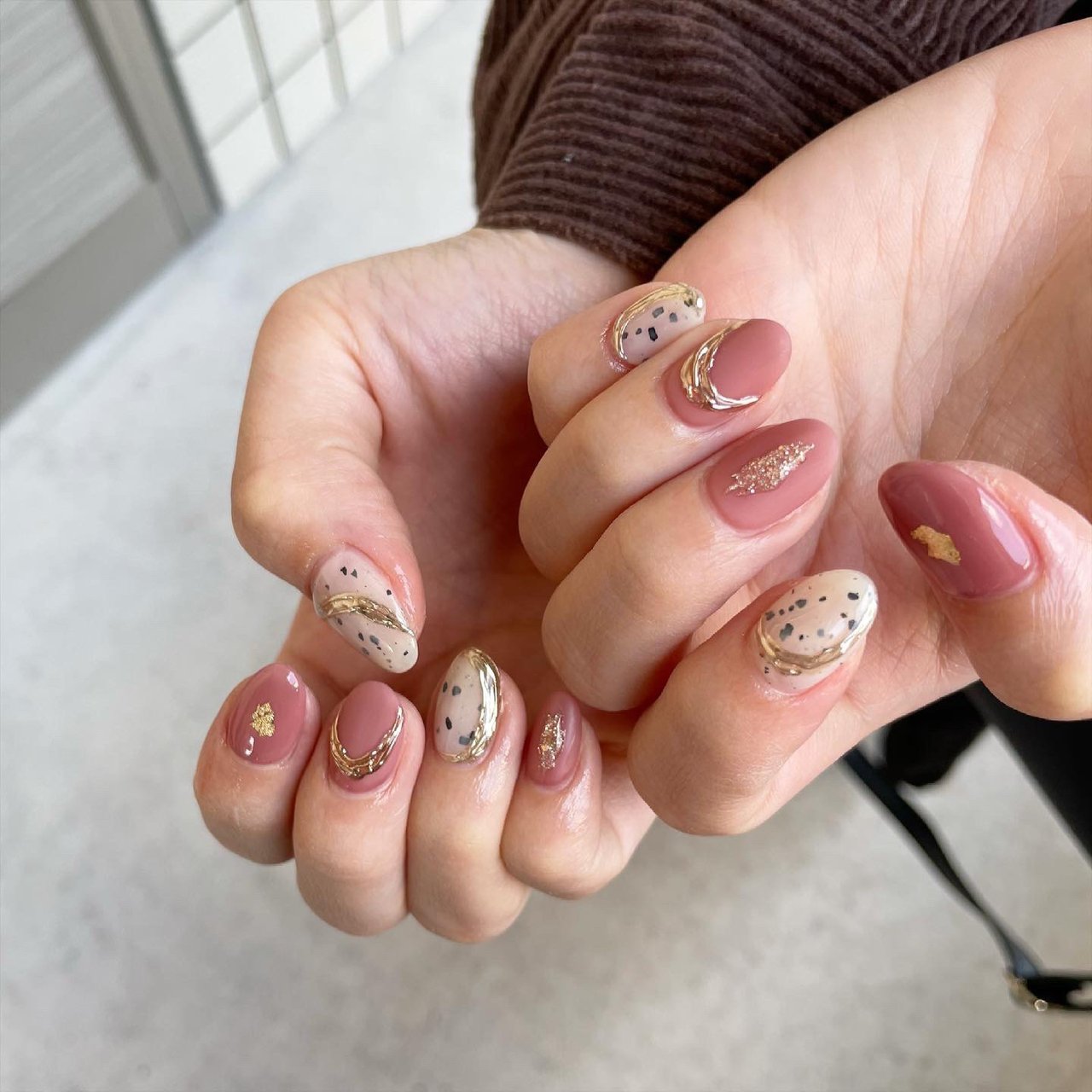 オールシーズン オフィス デート 女子会 ハンド Nail Salon Jasmineのネイルデザイン No ネイルブック