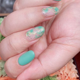 おすすめ順 ジェルネイル 綺麗ニュアンスのネイルデザイン ネイルブック