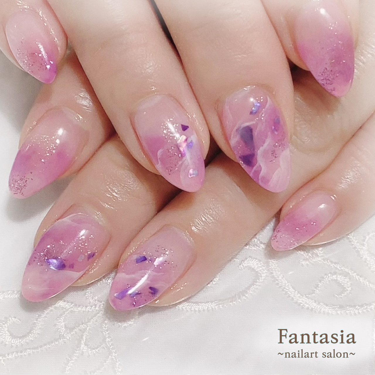 春 夏 梅雨 海 ハンド Fantasia By Pinaのネイルデザイン No ネイルブック