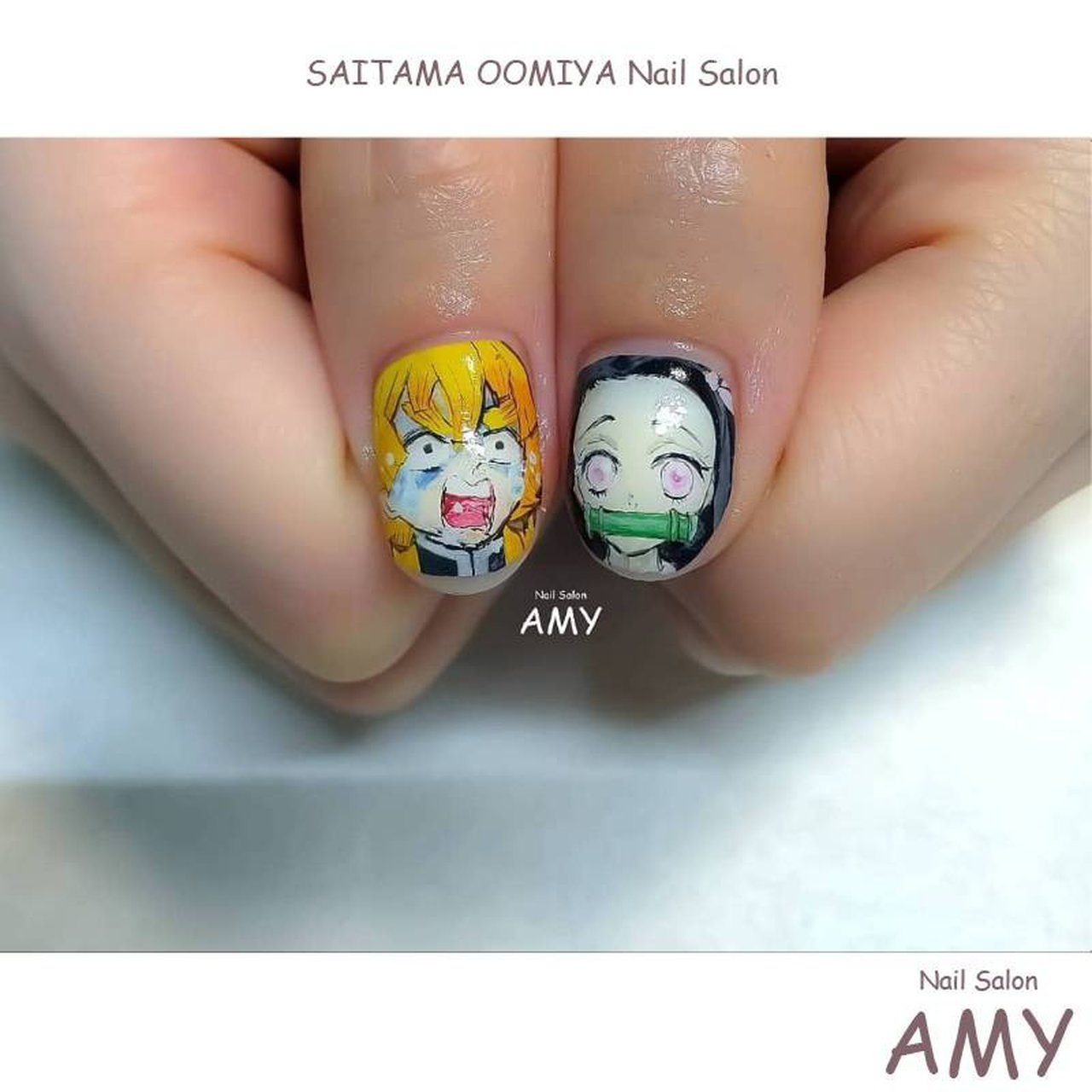 オールシーズン ハロウィン パーティー ハンド 痛ネイル Nail Salon Amy 大宮店のネイルデザイン No ネイルブック