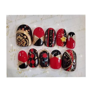 加州清光のネイルデザイン ネイルブック