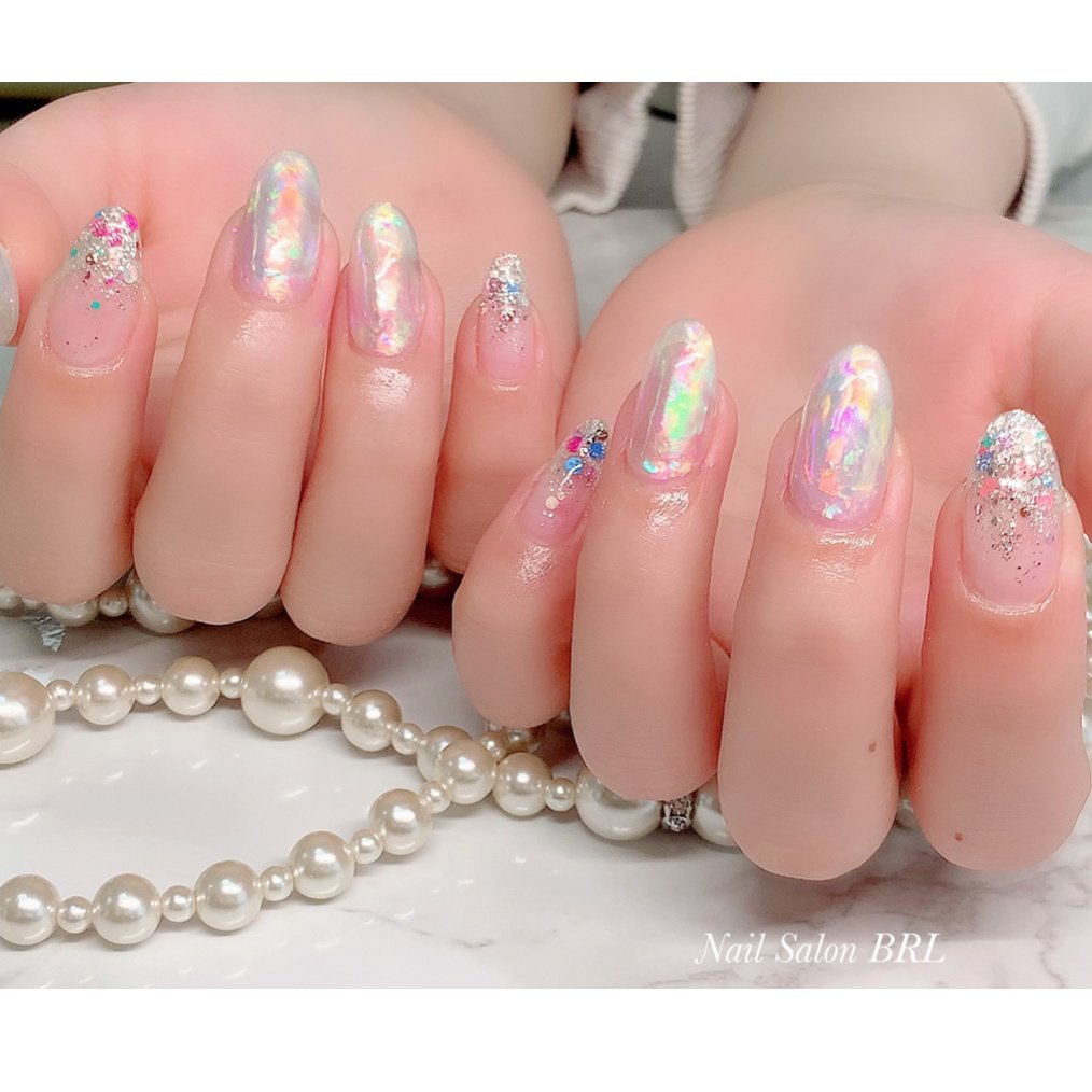 春 夏 海 女子会 ハンド Nail Salon Brl ネイルサロン ベリル のネイルデザイン No ネイルブック