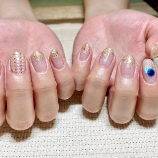 三角ホロのネイルデザイン ネイルブック