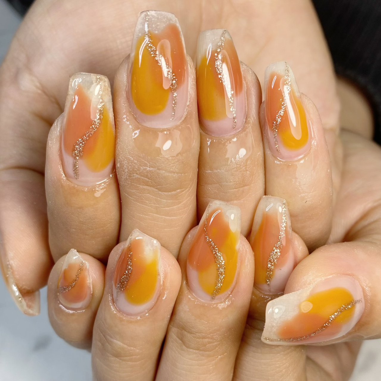 オールシーズン オフィス ブライダル デート ハンド Nail Salon U Naのネイルデザイン No ネイルブック