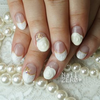 人気順｜#バラフレンチのネイルデザイン｜ネイルブック 