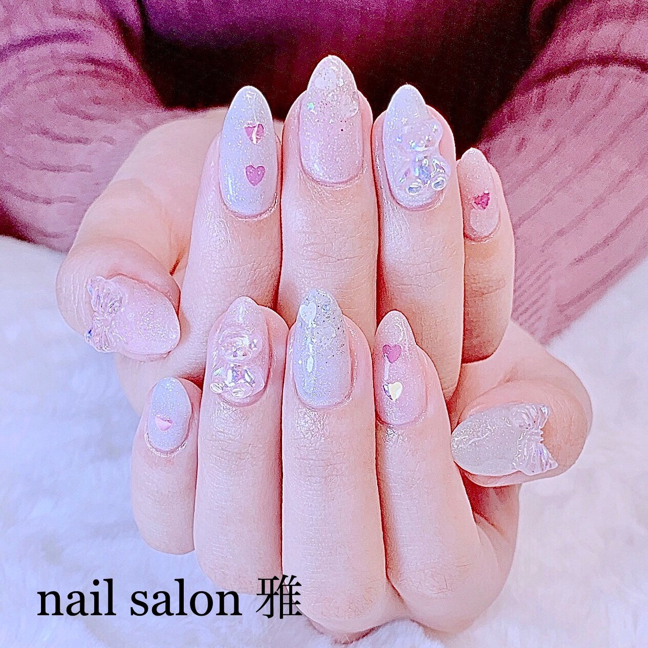 春 夏 オールシーズン 梅雨 ハンド Nail Salon School 雅のネイルデザイン No ネイルブック