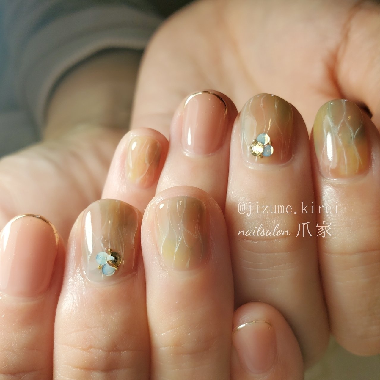 隠れ家ネイルサロン 爪家のネイルデザイン No ネイルブック