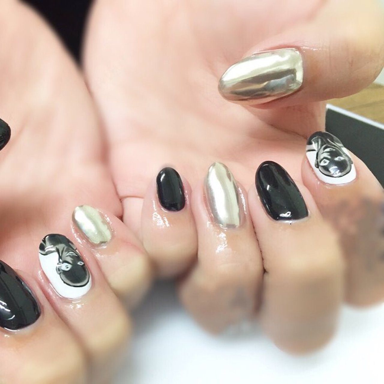 オールシーズン ハロウィン パーティー 女子会 ハンド Tayo Nailのネイルデザイン No ネイルブック