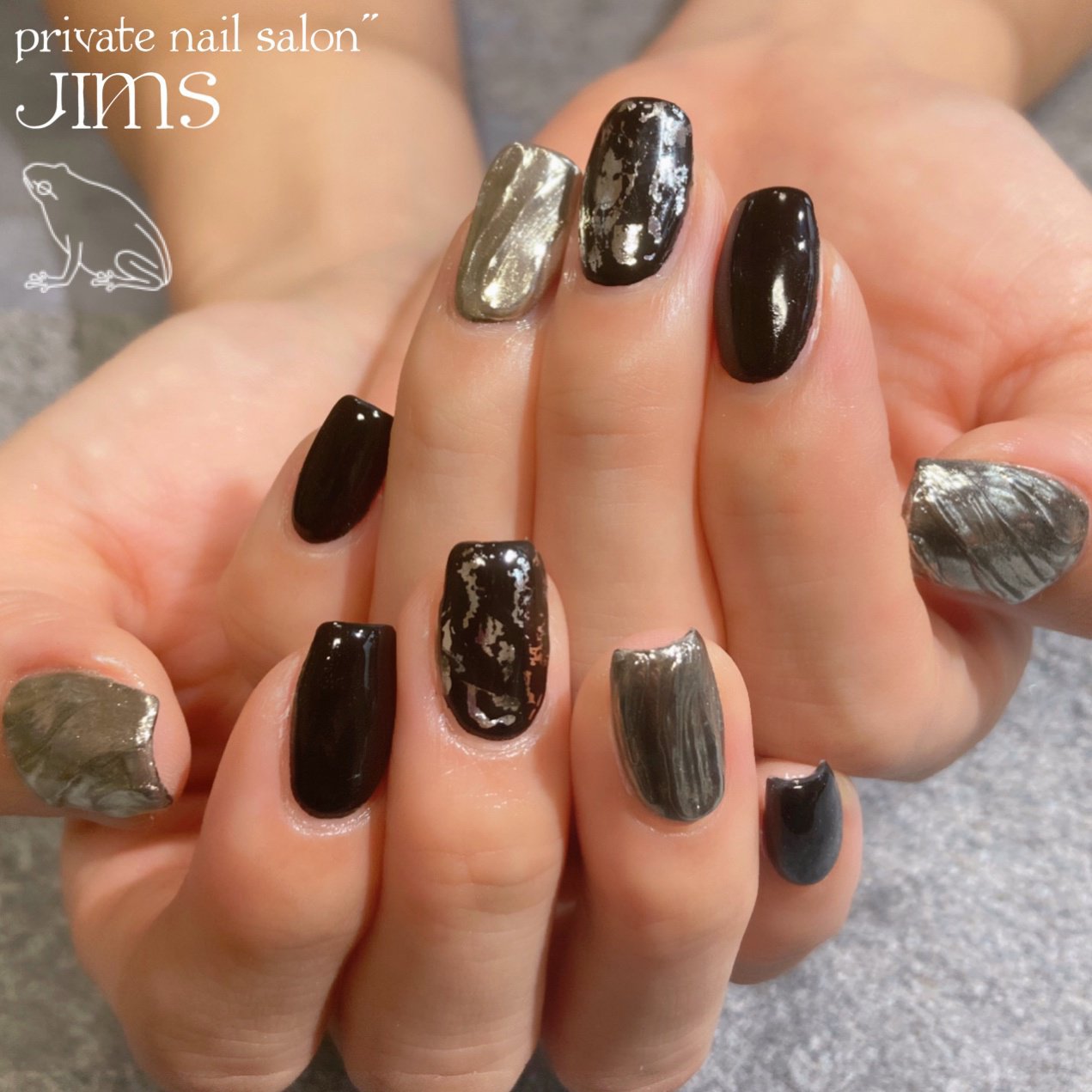 旅行 ライブ ハロウィン パーティー ハンド Nail Salon Jimsのネイルデザイン No ネイルブック