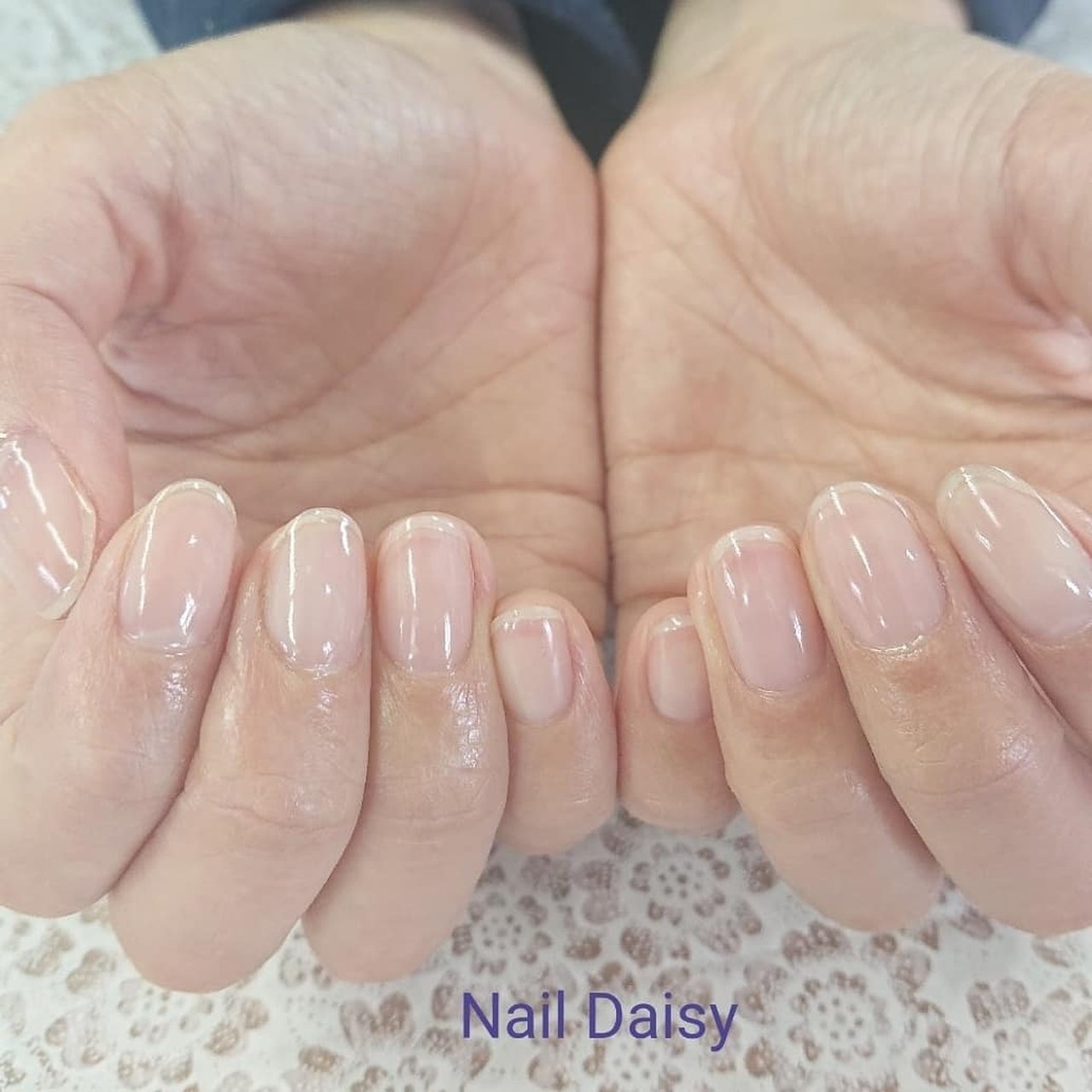 オールシーズン ハンド シンプル ショート クリア Naildaisyのネイルデザイン No ネイルブック