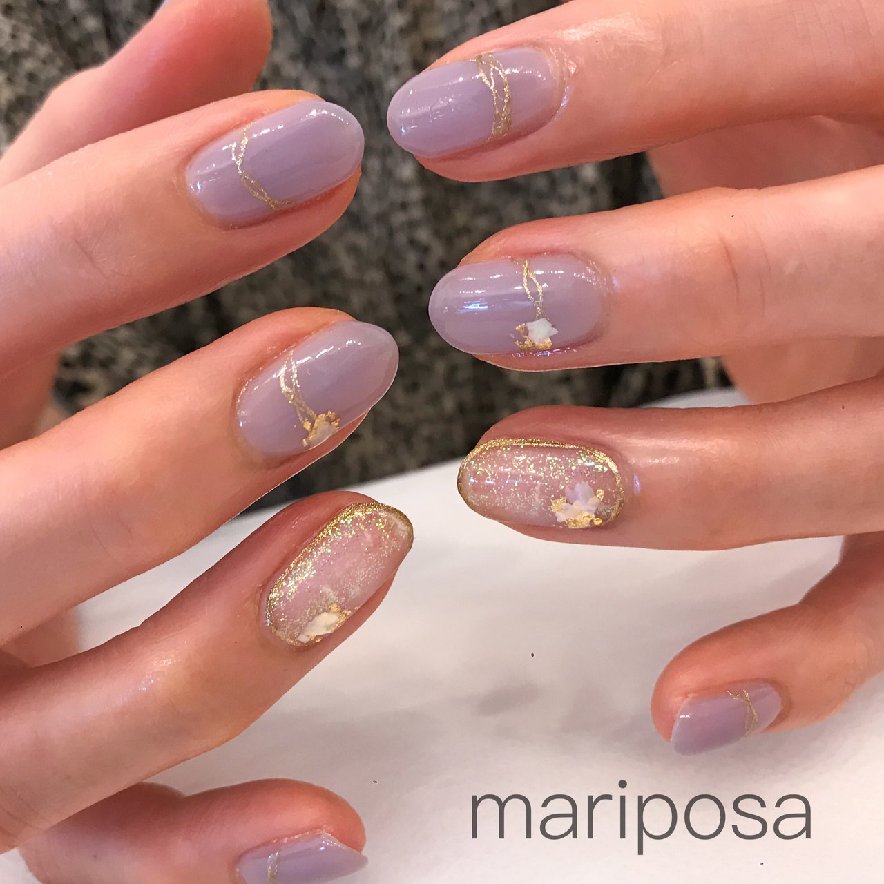 オールシーズン 梅雨 デート 女子会 ハンド Nailsalon Mariposaのネイルデザイン No ネイルブック