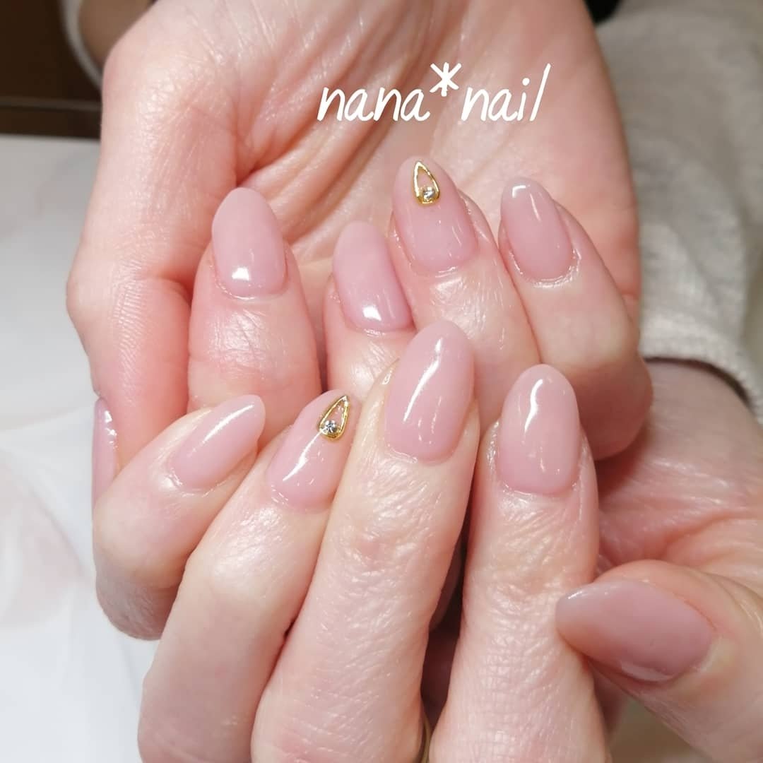 オールシーズン オフィス デート 女子会 ハンド Nana Nailのネイルデザイン No ネイルブック