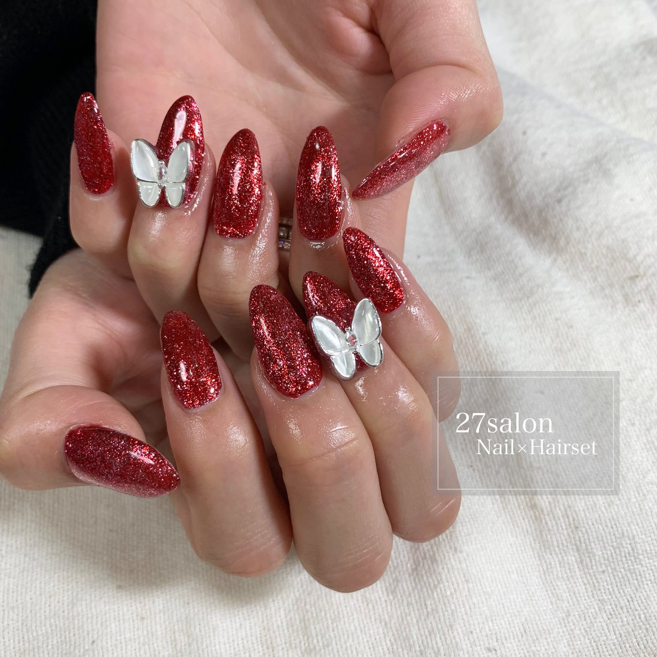 春 夏 秋 冬 ハンド 27salon Nail Hairsetのネイルデザイン No ネイルブック