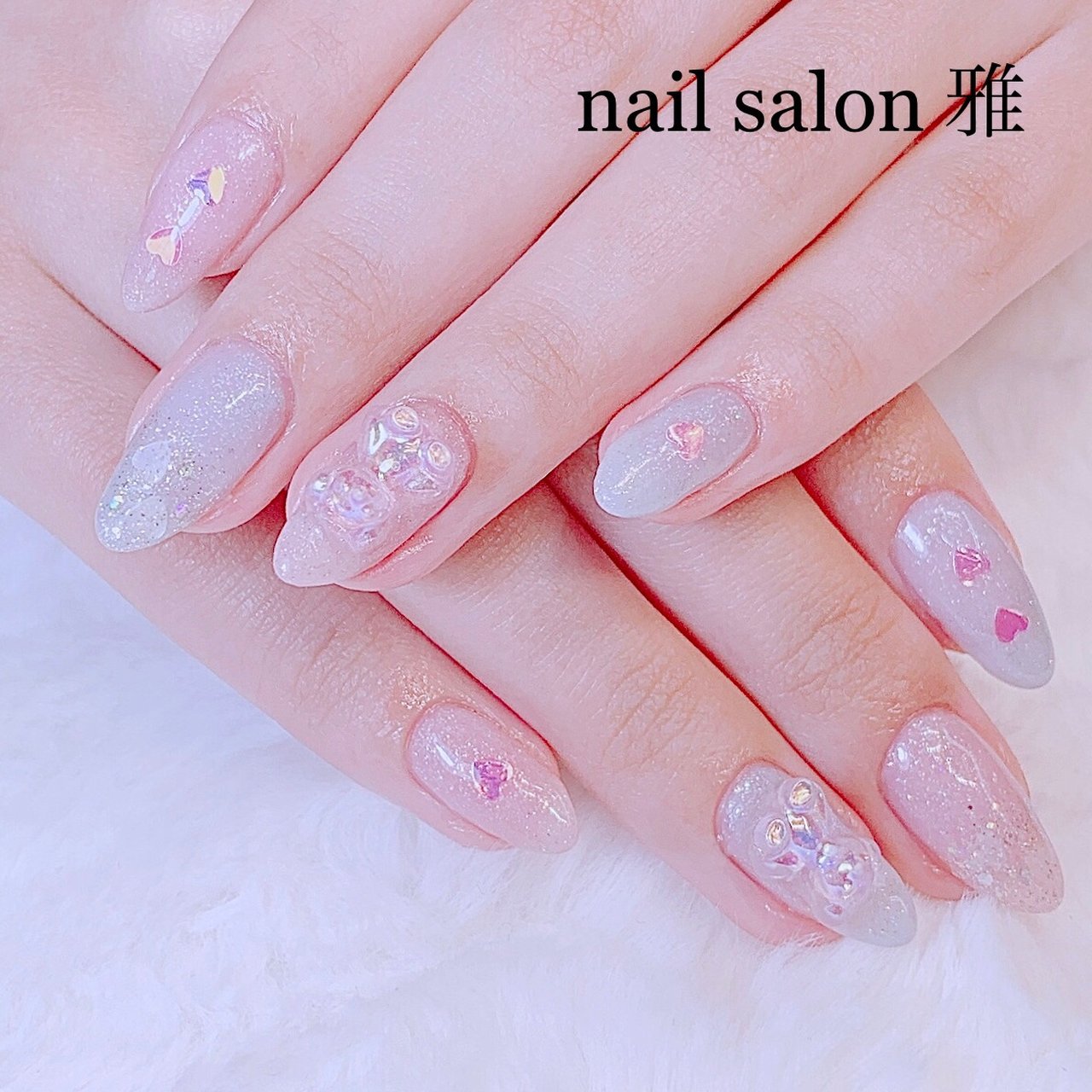 春 夏 オールシーズン 梅雨 ハンド Nail Salon School 雅のネイルデザイン No ネイルブック