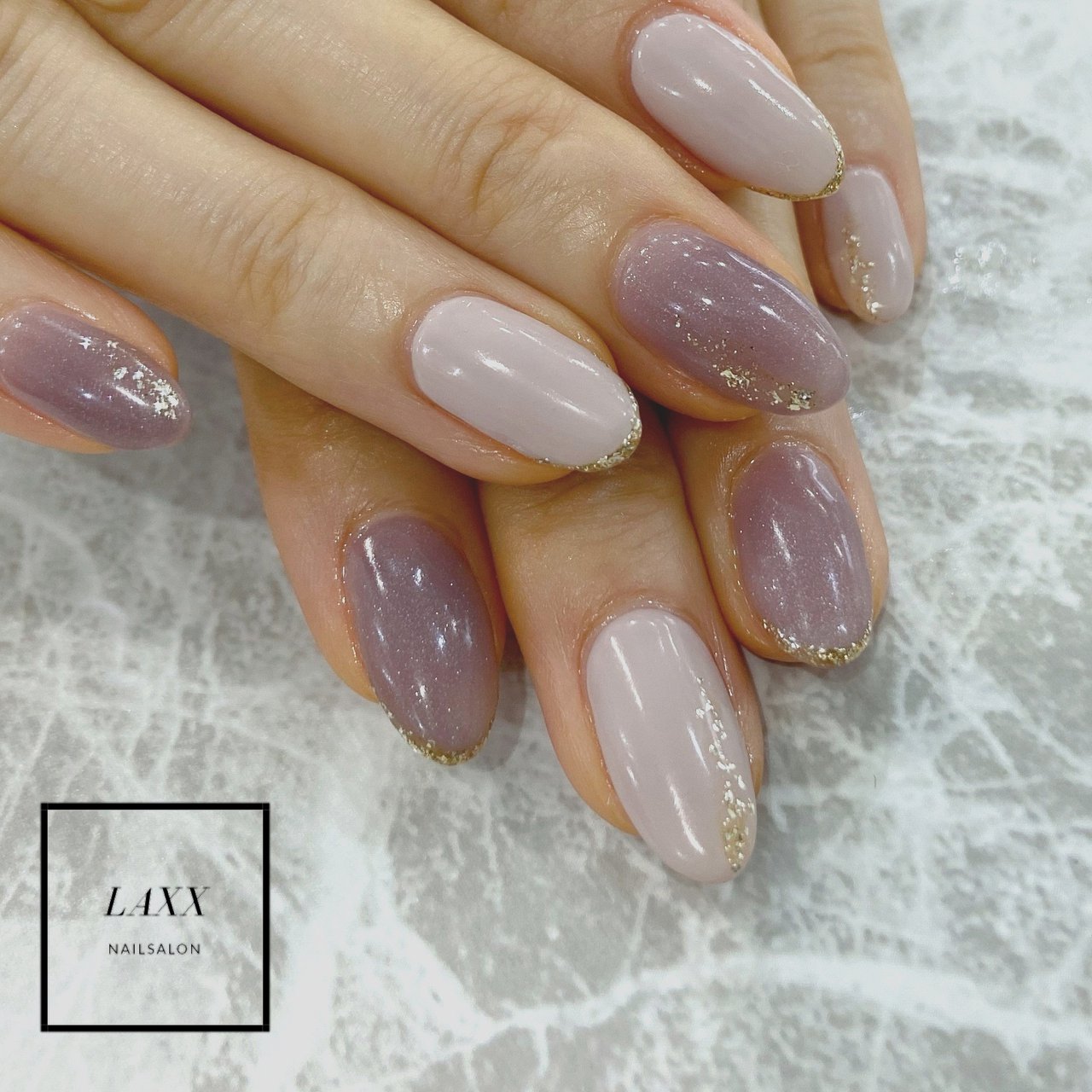 夏 オールシーズン ハンド シンプル ミディアム Laxxnailsalon千葉ニュータウン店のネイルデザイン No ネイルブック