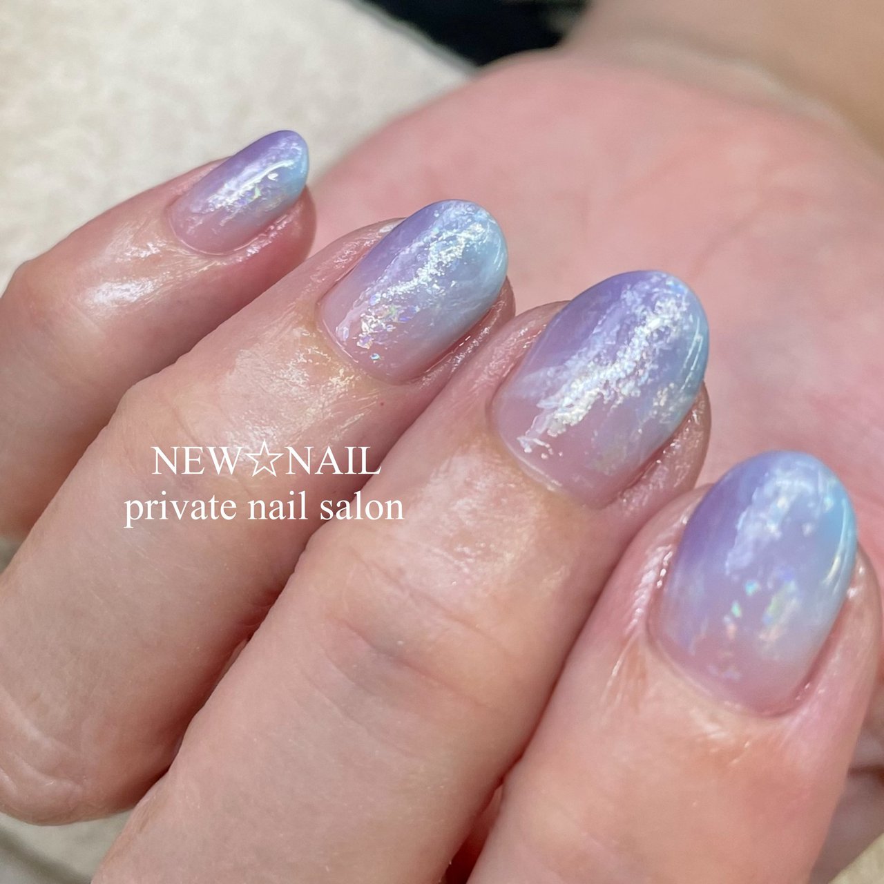 水色 パープル New Nailのネイルデザイン No ネイルブック