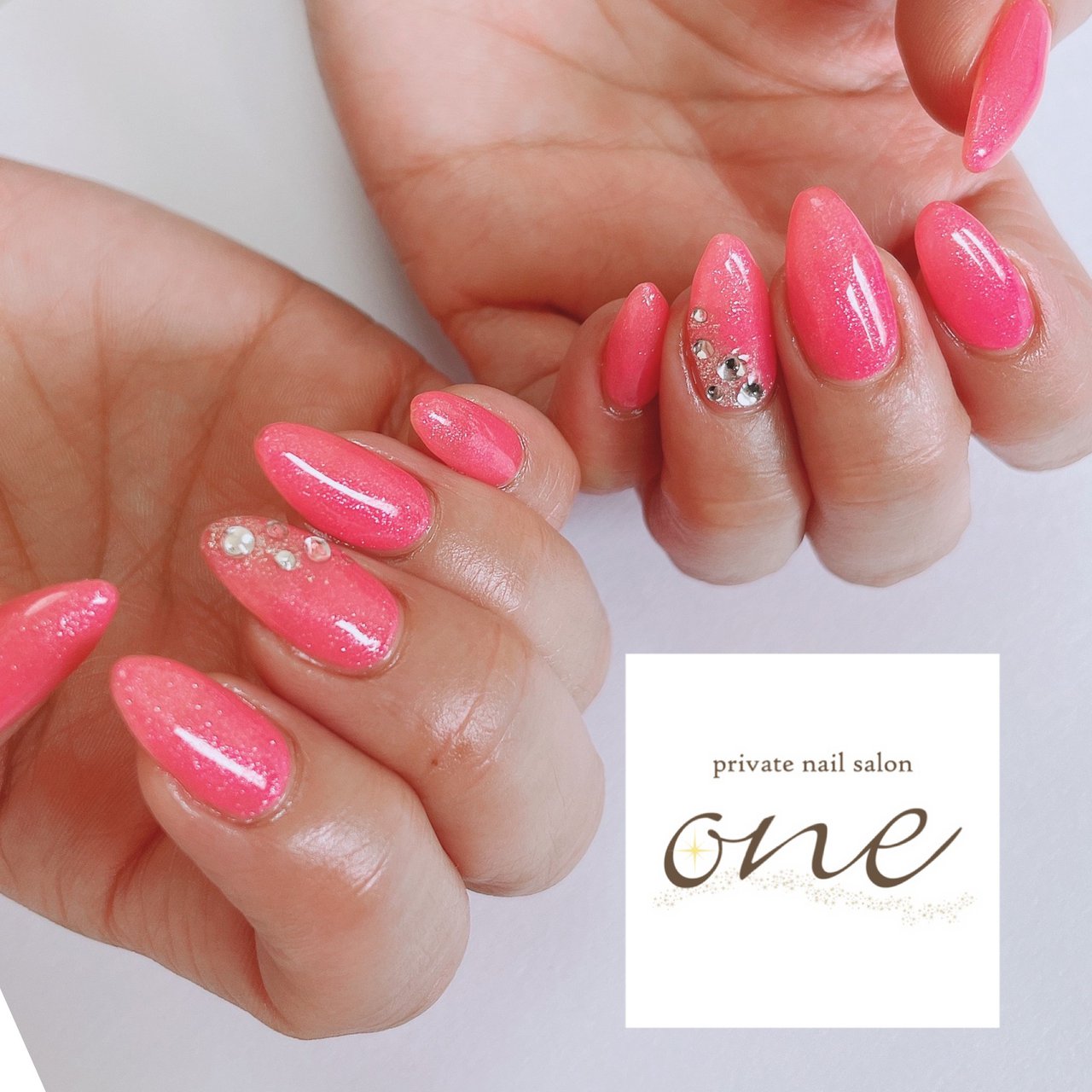 夏 オールシーズン シンプル ラメ ワンカラー Private Nail Salon Oneのネイルデザイン No ネイルブック