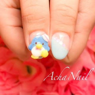 ペンギンのネイルデザイン ネイルブック